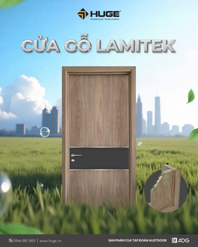Cửa gỗ Lamitek - Cửa gỗ Austdoor - Austdoorhome