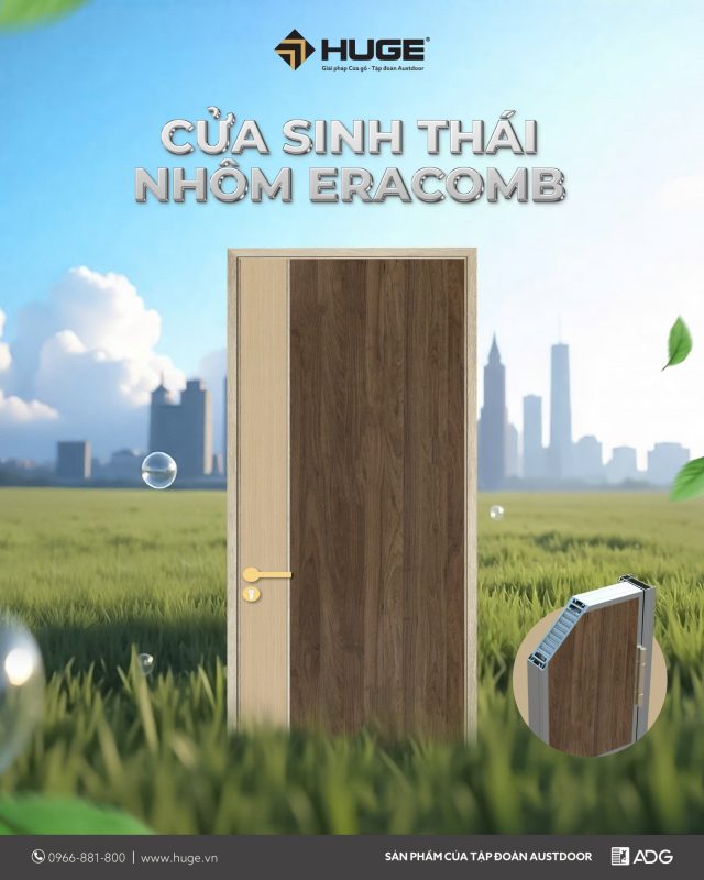 Cửa nhôm Eracomb - Cửa gỗ Huge
