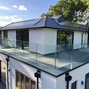 Hệ cửa nhôm vách kính - lan can kính - Austdoorhome