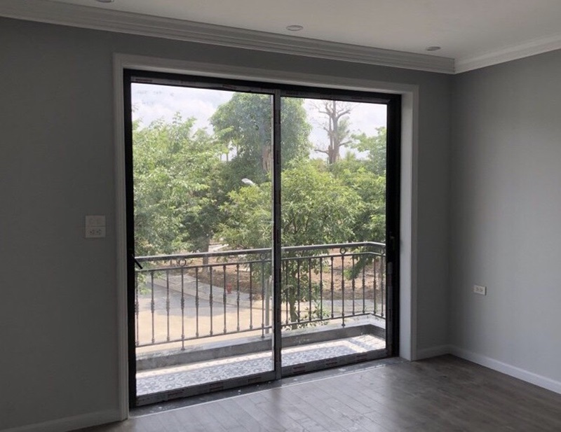 Cửa nhôm kính 2 cánh trượt đẹp