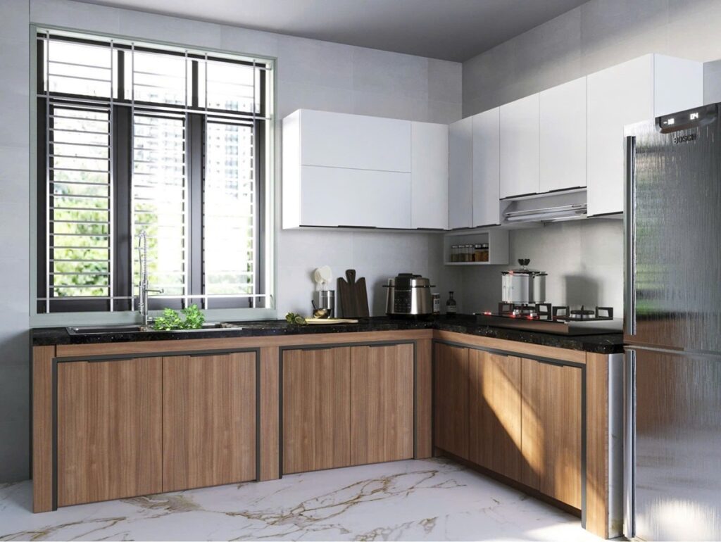 Thiết kế tủ bếp 3D