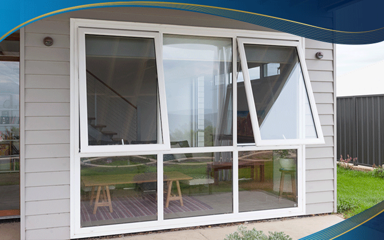 Cửa sổ mở hất uPVC - Sunspace
